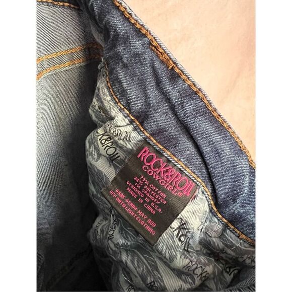 Women’s Rock and Roll Denim Trouser Jeans 30x32 - Picture 4 of 4